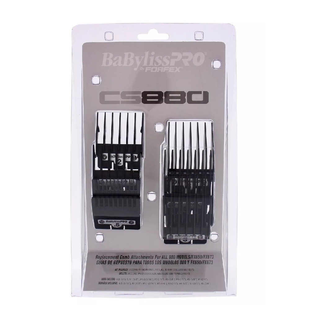 BaByliss PRO Replacement Comb Guards Attachments Fits Most Babyliss Clippers
