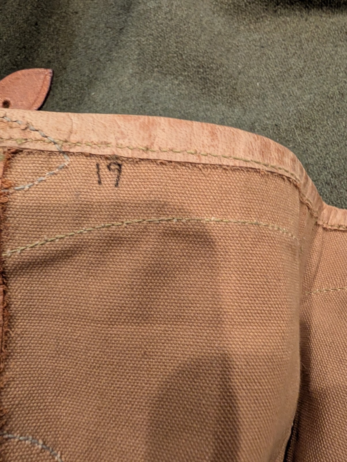 REPRO WW! Leather and Canvas Officers or Gentlemans Private Purchase Leggings