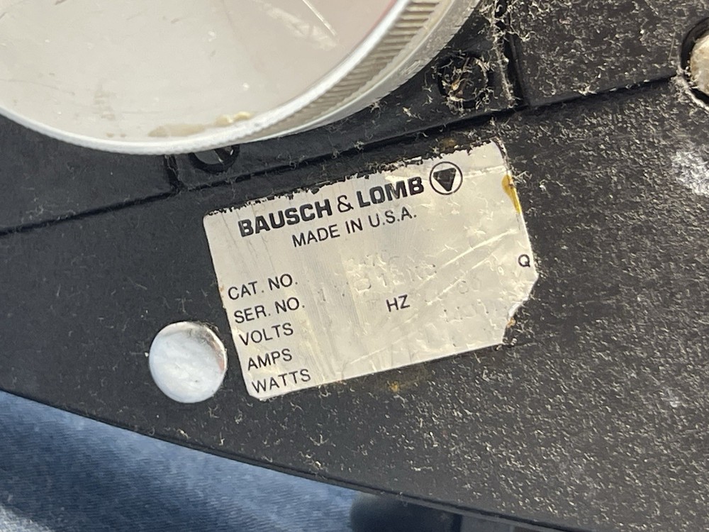 Bausch & Lomb 70 Light Refractometer VINTAGE!