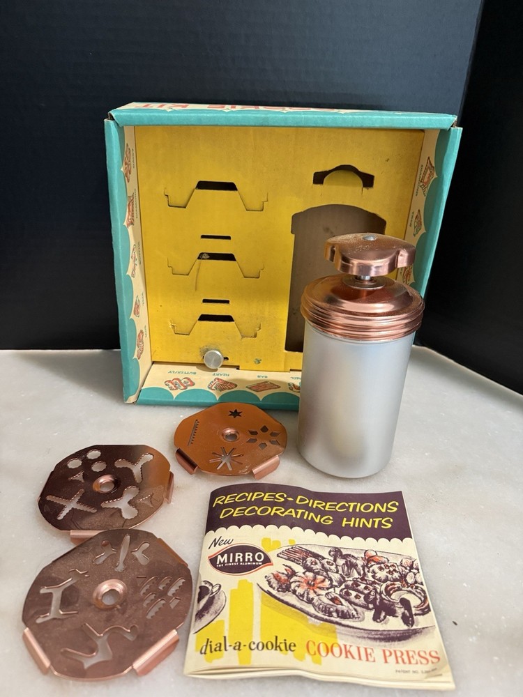 Mirro Dial A Cookie Kit Vintage Kitchen Press