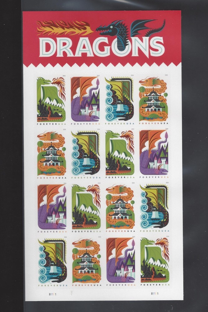 5307 Dragons Forever Full Sheet