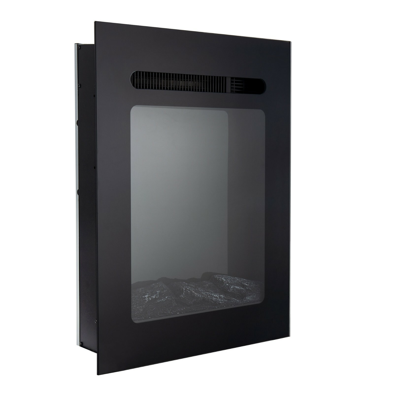 RV 18" Recessed Electric Fireplace Heater for Motor Home Camper Trailer Heating