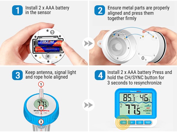 TempPro Waterproof Wireless Pool Thermometer Easy Read Digital Pool FloatingPond