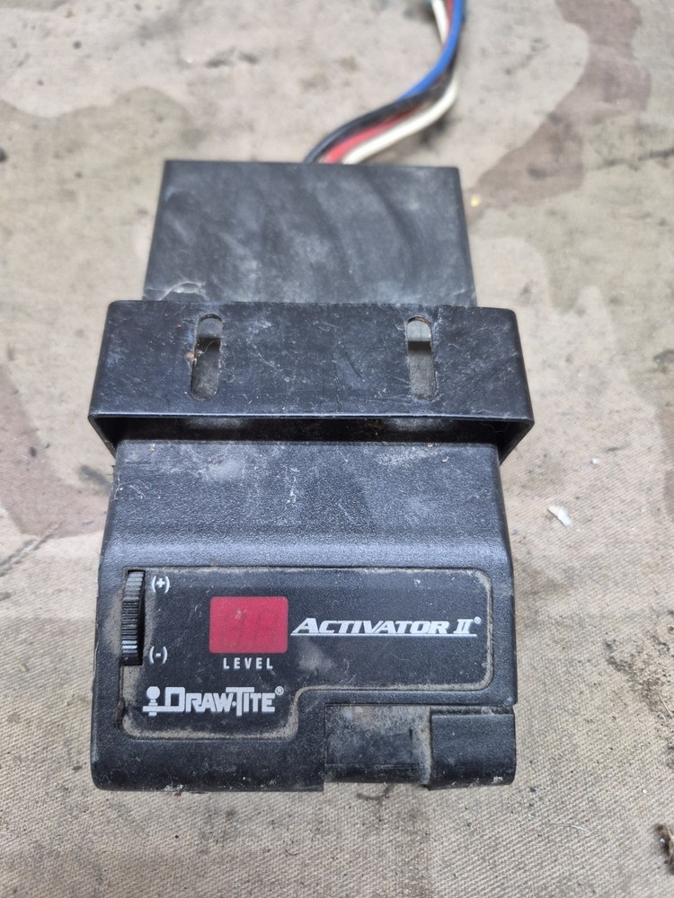 DRAW TITE ACTIVATOR 2 II TRAILER BRAKE CONTROLLER UNTESTED ASSIST POWER MOD