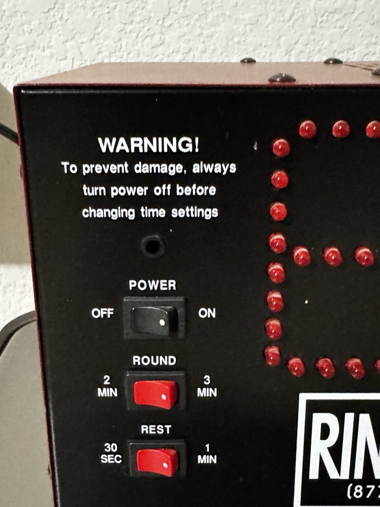 Ringside Sparmate boxing digital timer