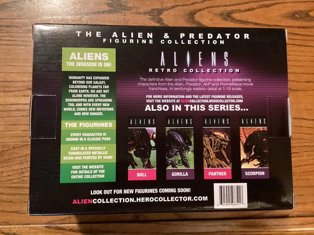 Eaglemoss Collection Alien Retro Collection: mantis & snake Alien Figures