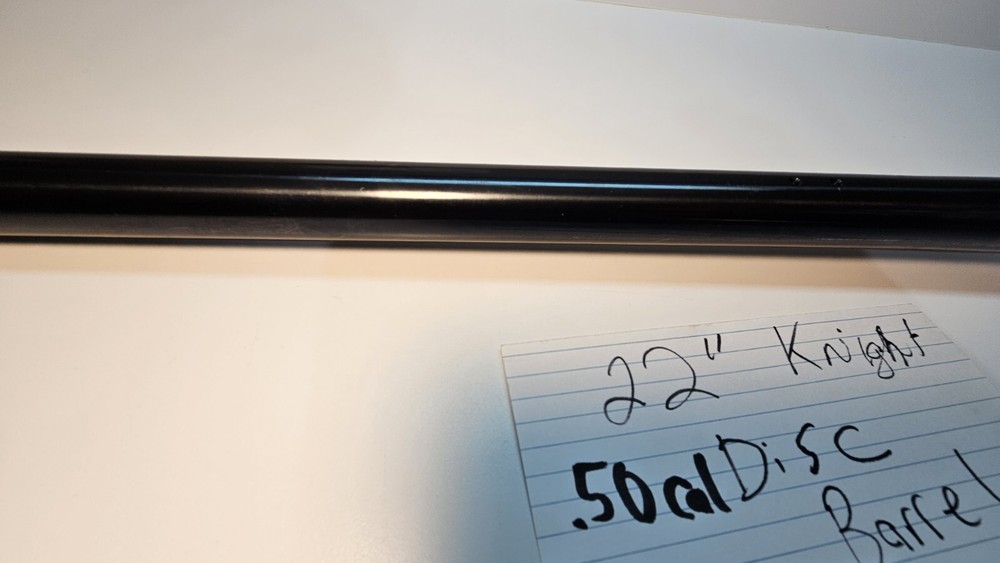 Knight Disc Inline Muzzleloader 22" Barrel Without Breech (G)