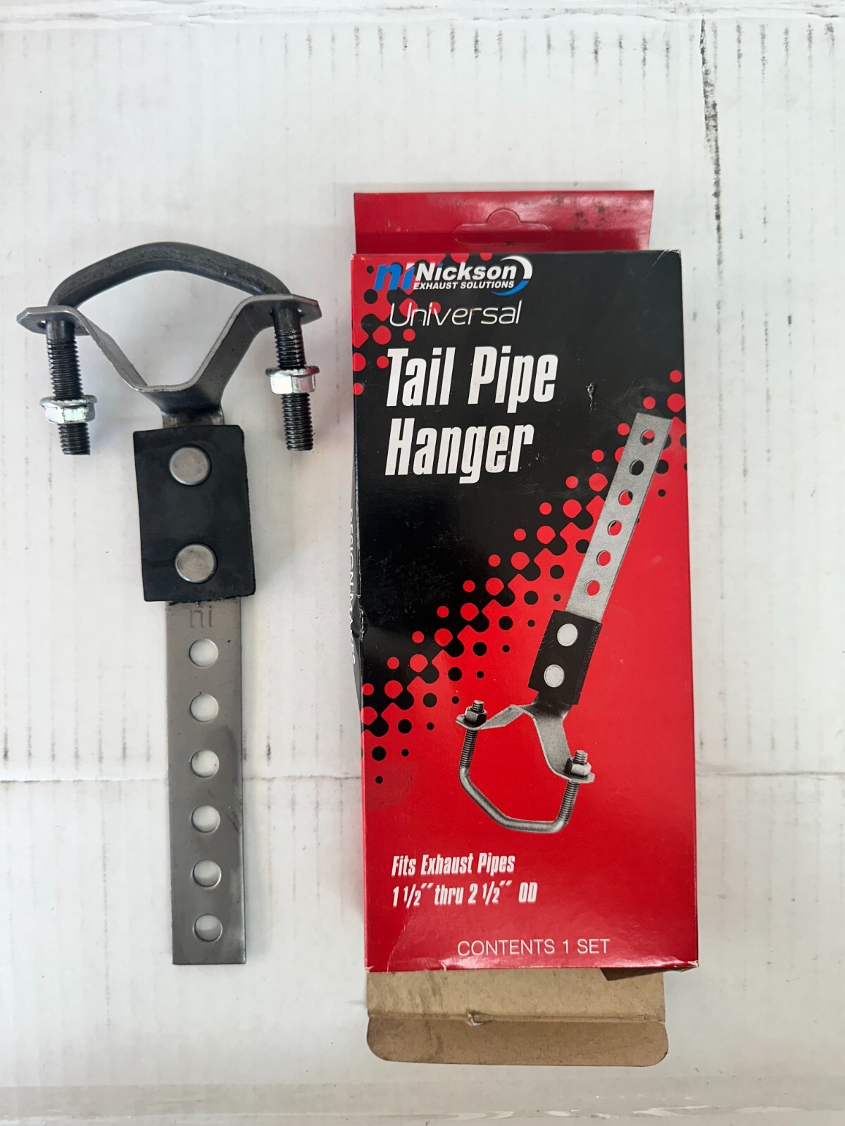 New Nickson 17144 Exhaust Universal Tail Pipe Muffler Hanger Fits 1.5-2.5 Tube