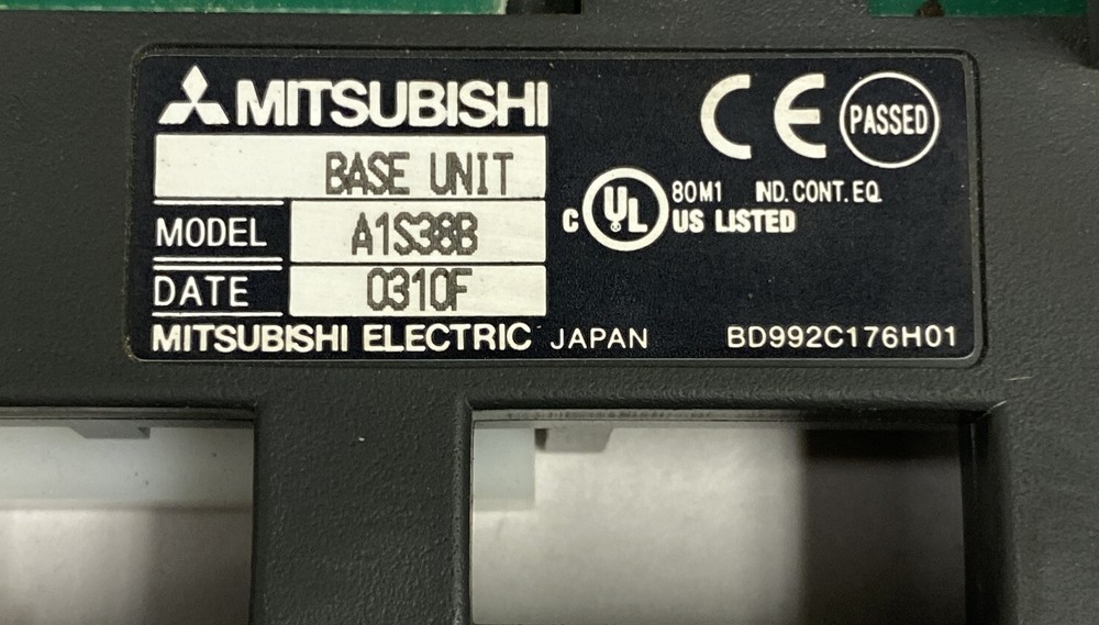 Mitsubishi,A1S38B,Base Unit
