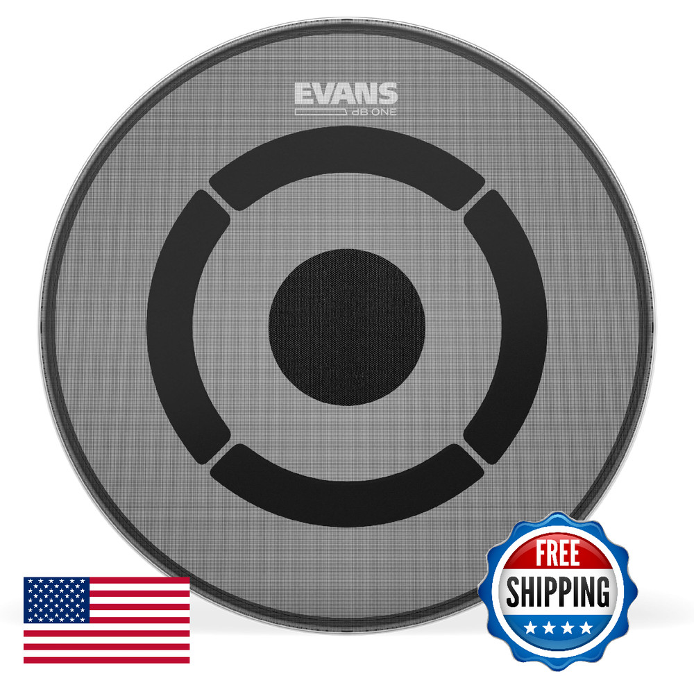 Evans dB Drum Head, 14", Single-Ply ShockWeave Mesh, KTF Tech