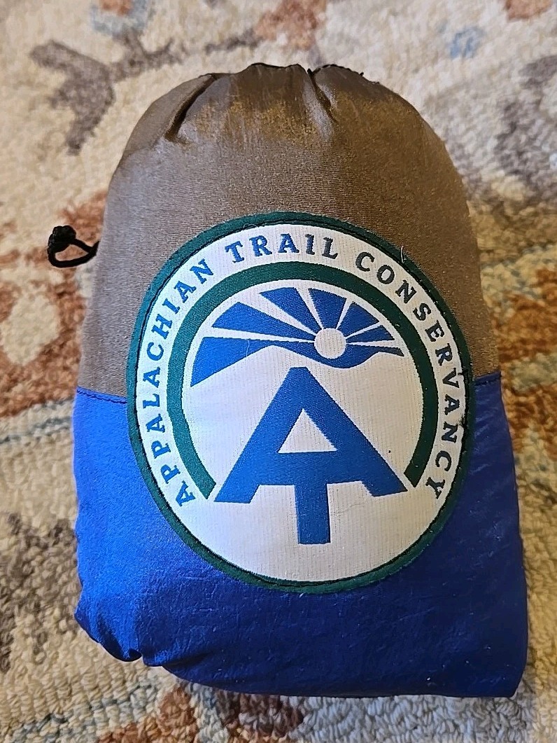 ENO DoubleNest Hammock Appalachian Trail, Special Edition Green/Blue/Brown EUC