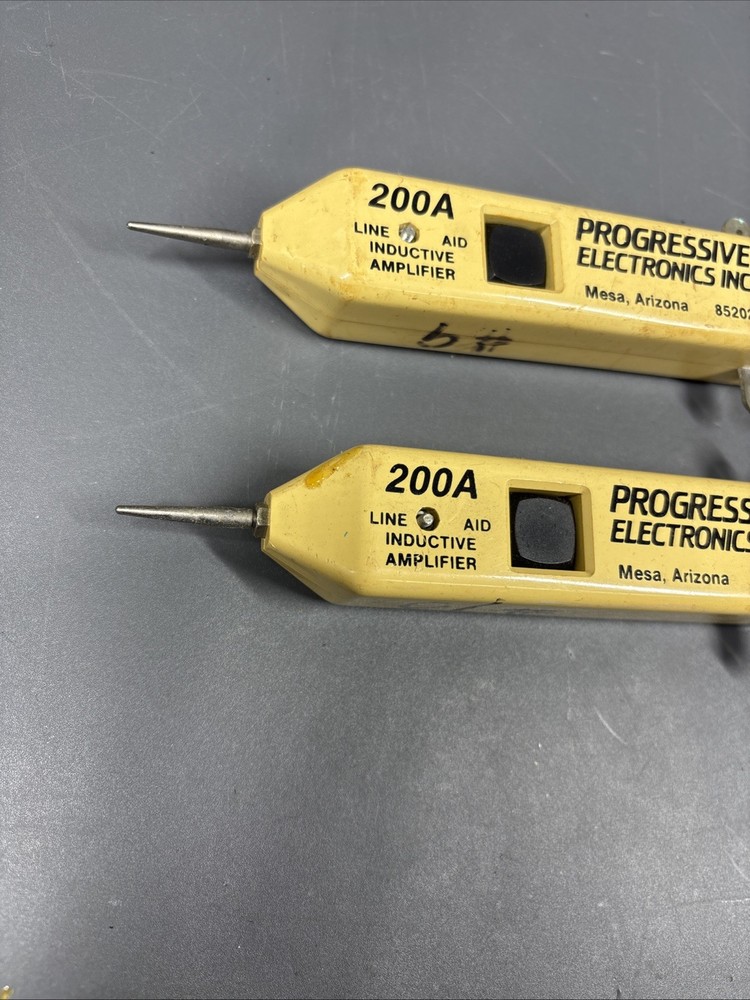 2 Vintage Progressive Electronics 200A Inductive Amplifier