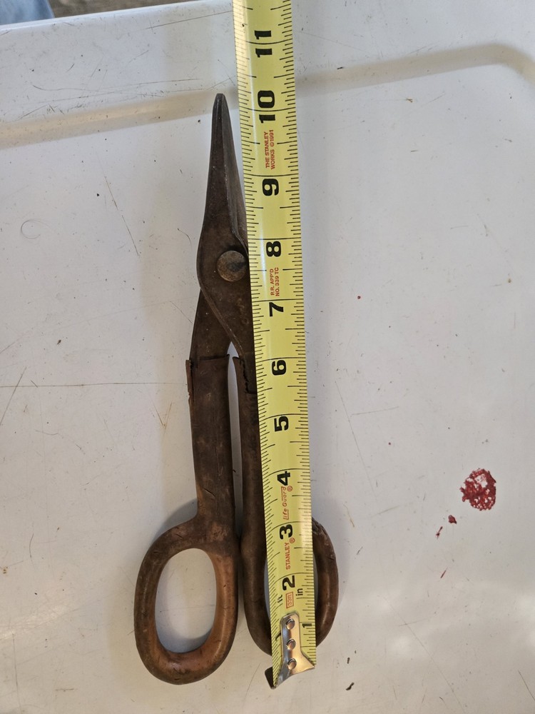 Vintage Wiss Tools  Red Tin Snips