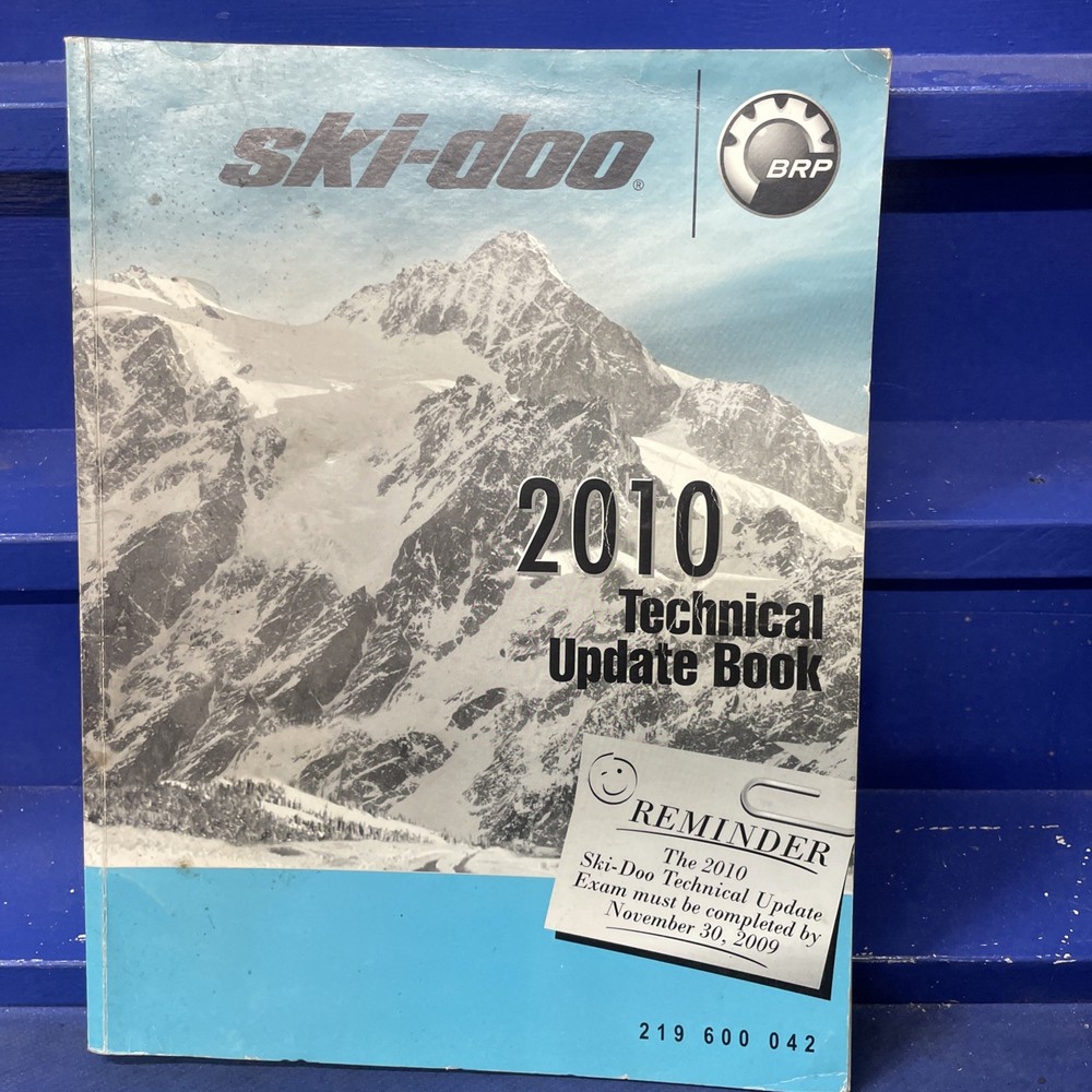 2010 SKI-DOO SNOWMOBILE TECHNICAL UPDATE BOOK MANUAL