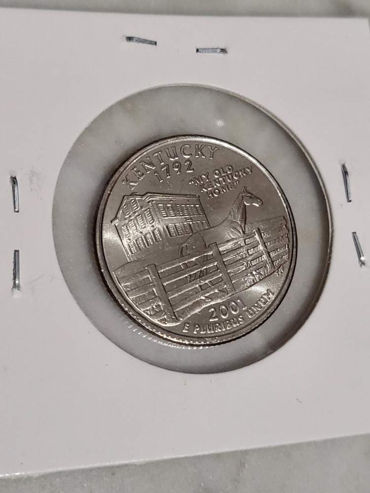 2001-P Kentucky State Quarter-Uncirculated.