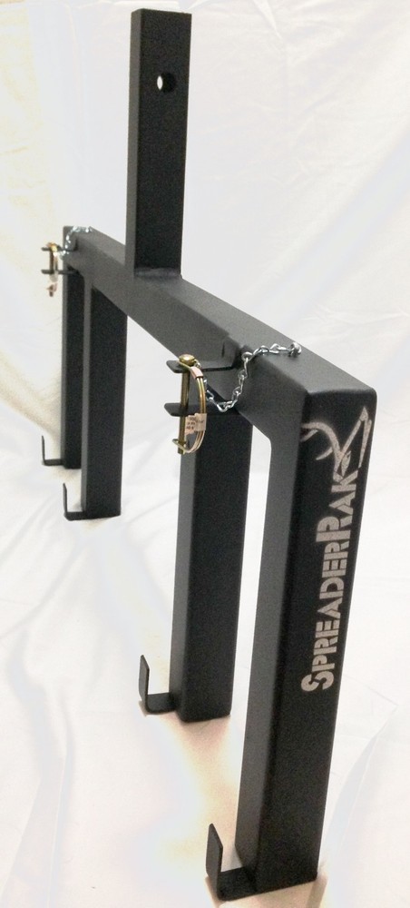 Dual Hitch Mounted Spreader Rack - Ideal for Andersons Model 2000 Spreader