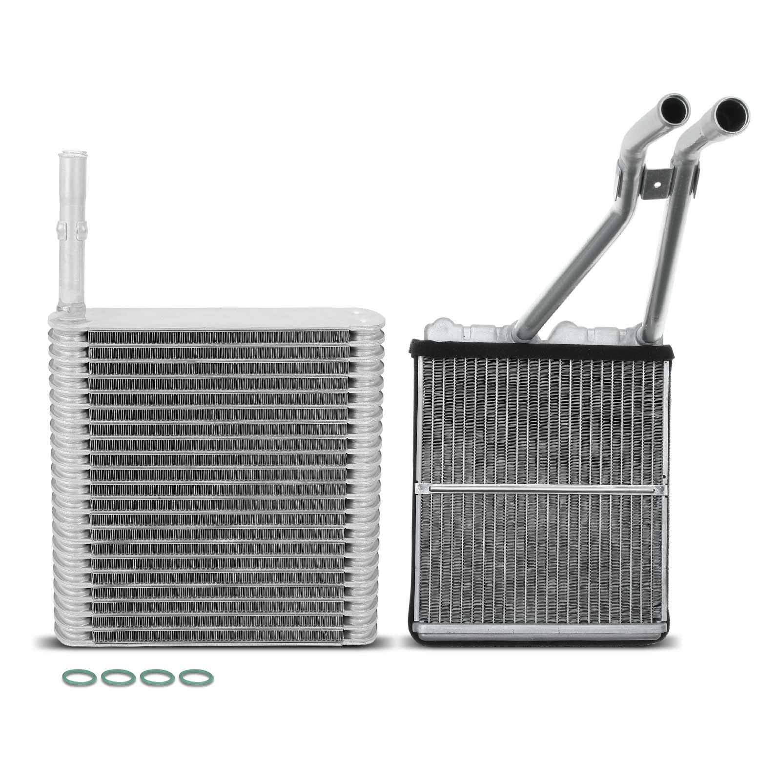 A/C Evaporator Core & HVAC Heater Core for Jeep Cherokee TJ Wrangler 1997-2001
