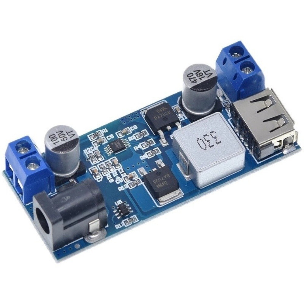 USB Converter Module DC-DC Converter Input 9V-36V Output 5.2V 6A Max Output