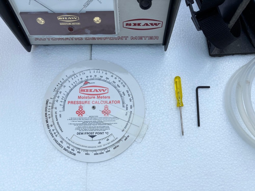 SHAW SADP AUTOMATIC DEWPOINT METER MOISTURE METER HYGROMETER #2