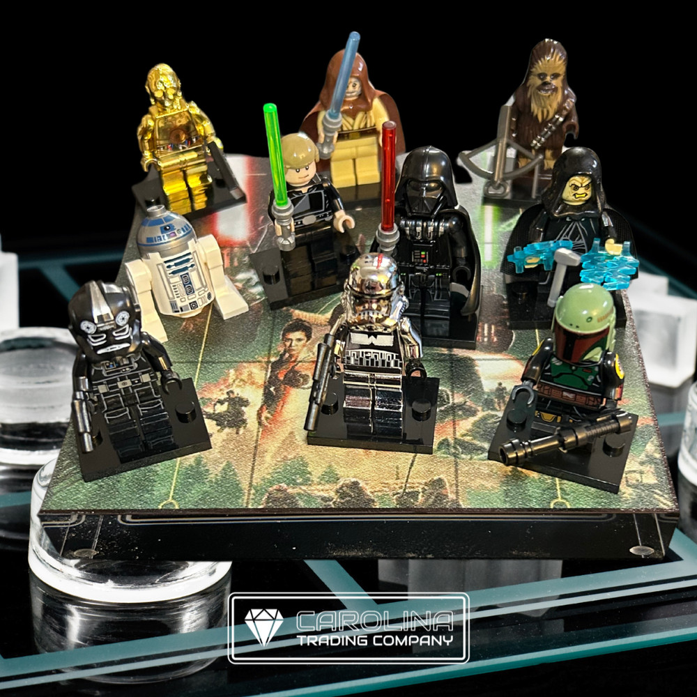 Star Wars Chrome Tic Tac Toe Set