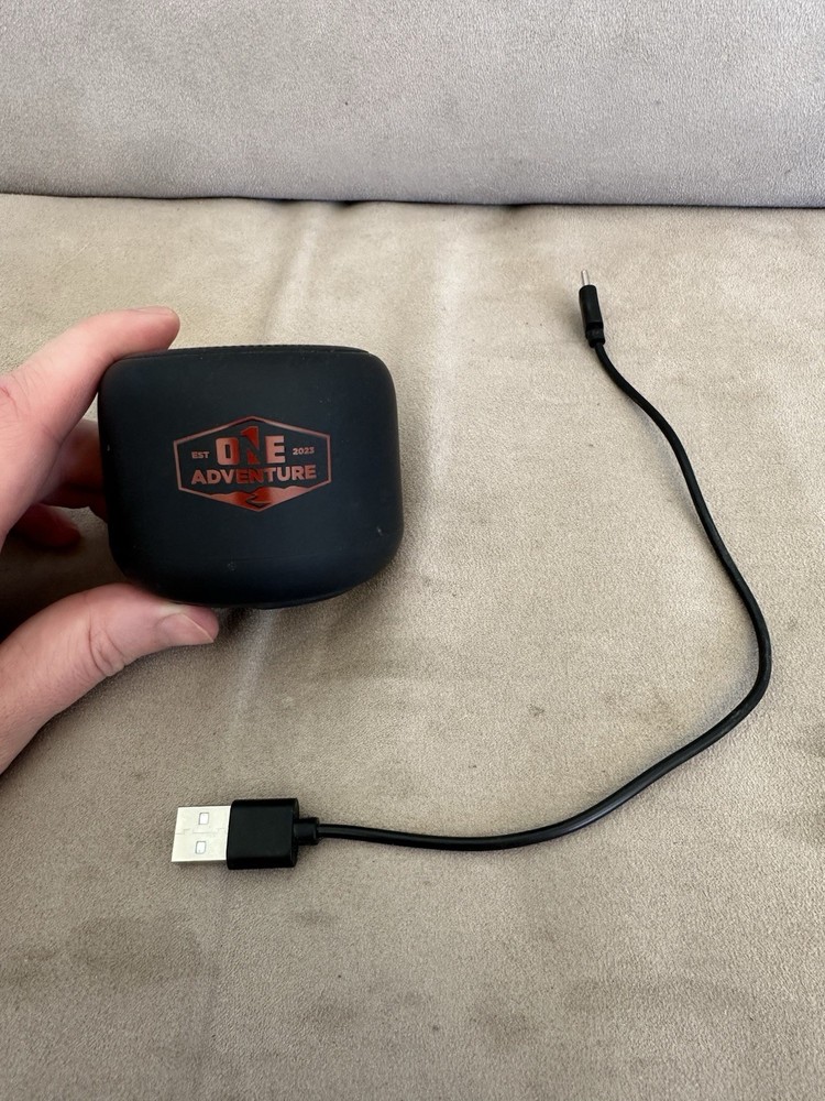 One 1 Adventure Bluetooth Portable Speaker With Charging Cable