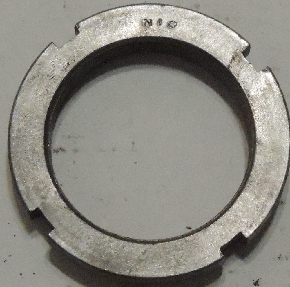 2 # N 10        LOCK NUT -RETAINING NUT
