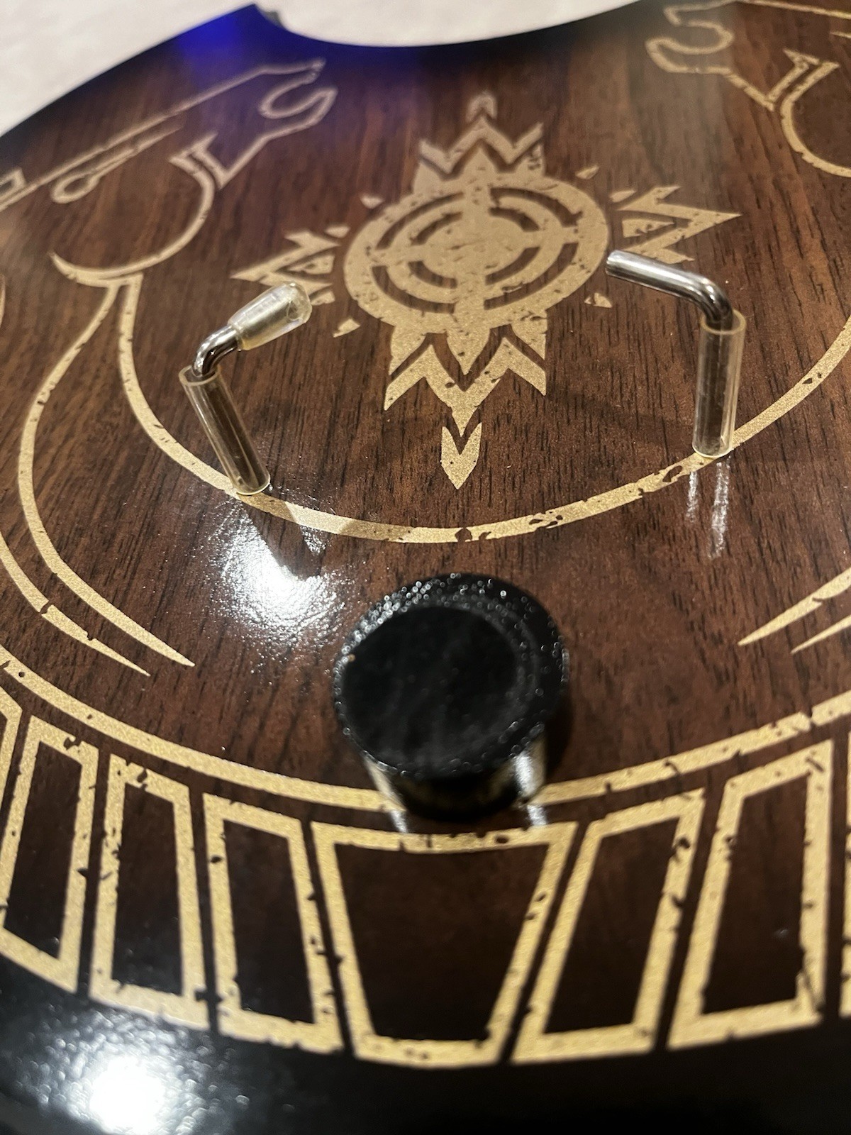 United Cutlery Herugrim Sword Of Theoden /Plaque LOTR Officially Licensed UC1370