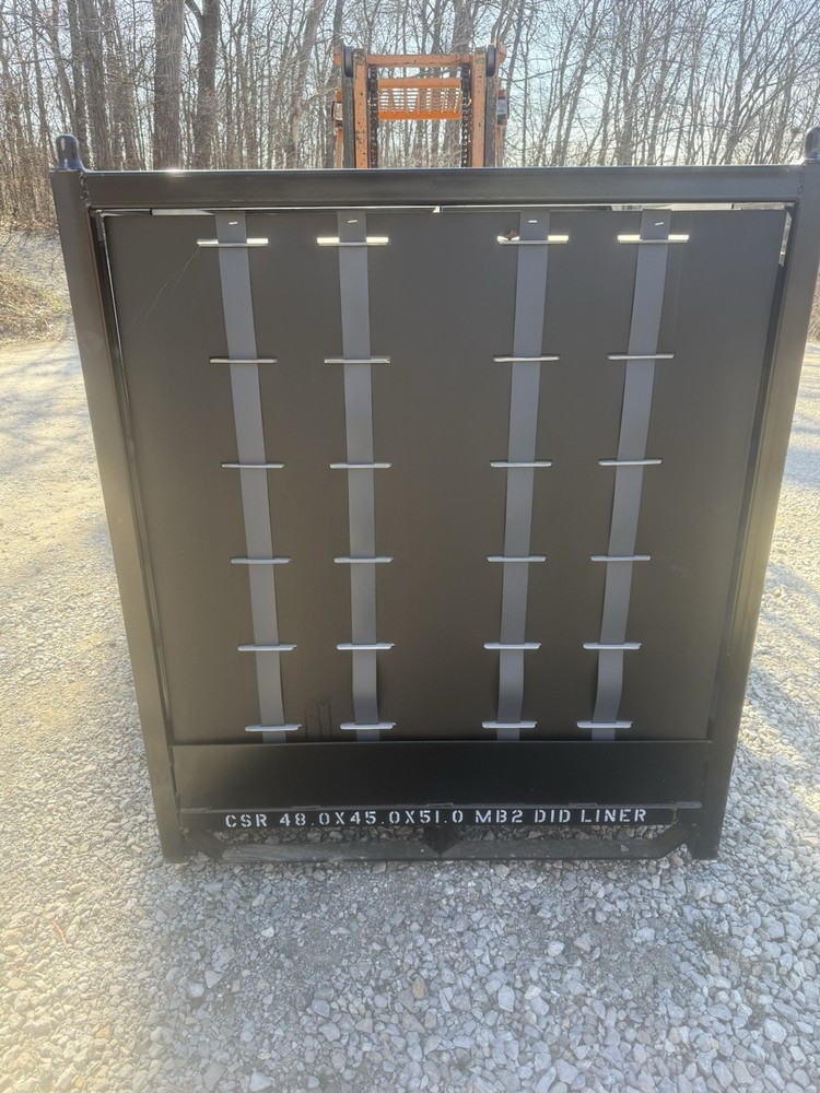 Industrial 48x45x51 Shipping Stack Racking With Removable Storage Dins