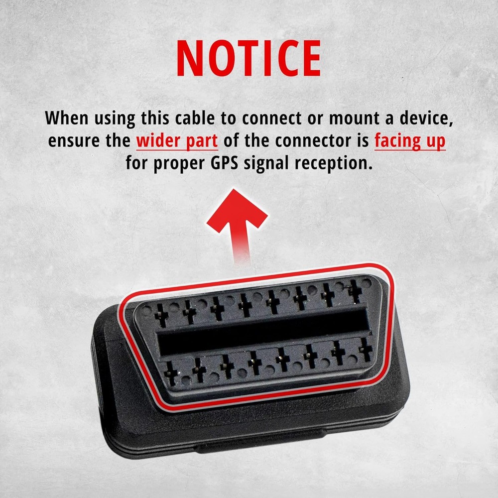 Carlock OBD Slim Splitter Cable