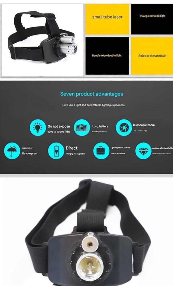 Lewitools Adjustable Headlamp for Sensory and Motor Training.