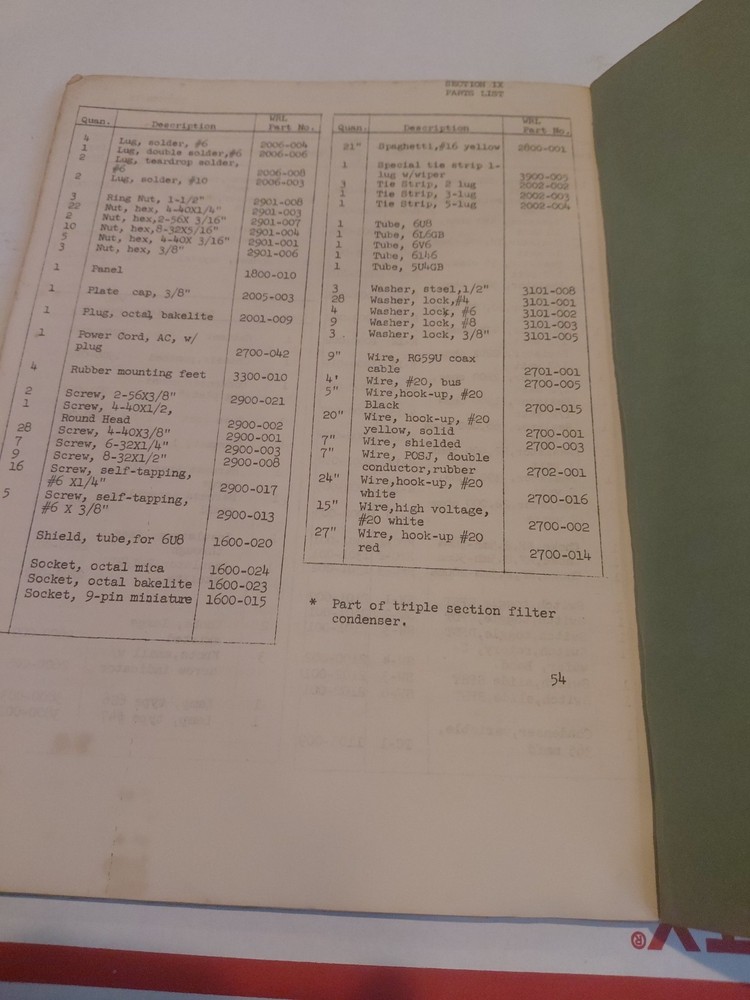 WRL GLOBE SCOUT 680A TRANSMITTER Instruction Manual ONLY ESTATE GRBT