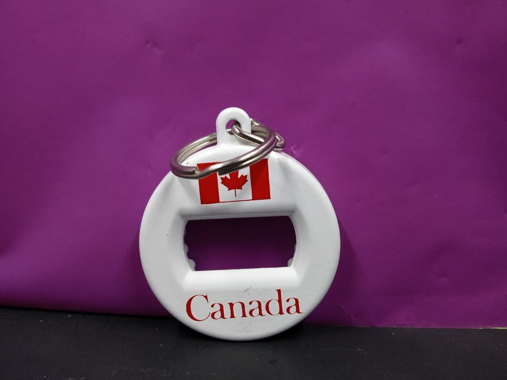Canada Flag Keychain Bottle Opener