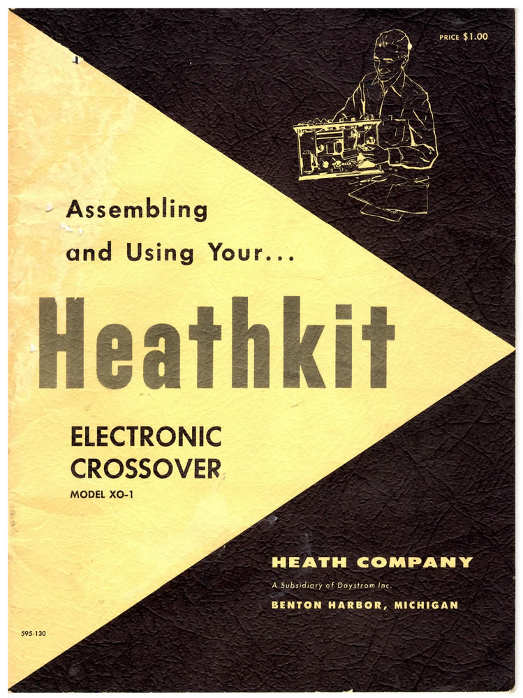 Heathkit Electronic Crossover Model XO-1 Assembly Manual: 32 Pages