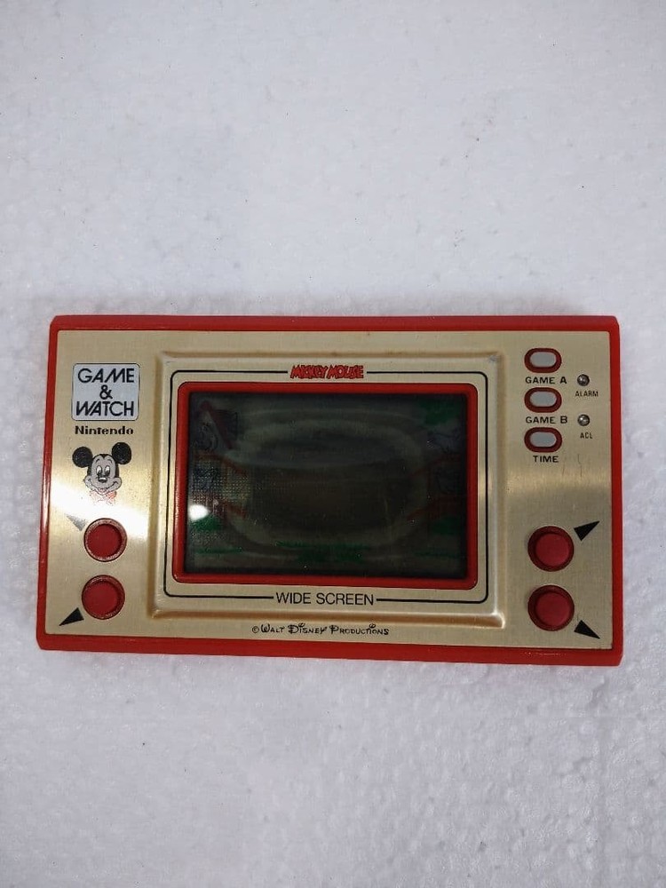 Nintendo Game & Watch Mickey Mouse (LCD Screen Malfunction)