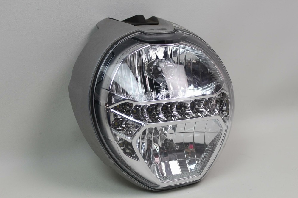 Ducati Monster 797 17-20 OEM Front Headlight Light & Support Bracket 52010391BB