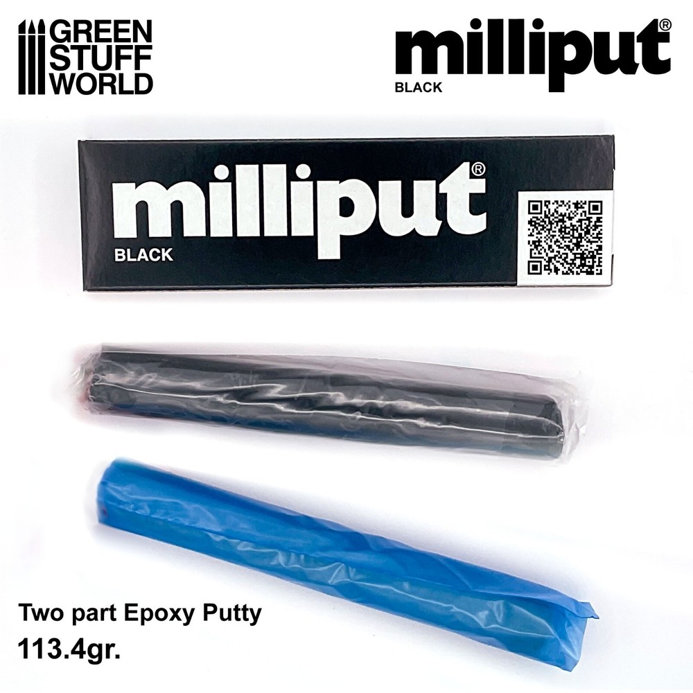 Milliput Black - Epoxy Putty 4oz (113.4 g) -- Warhammer