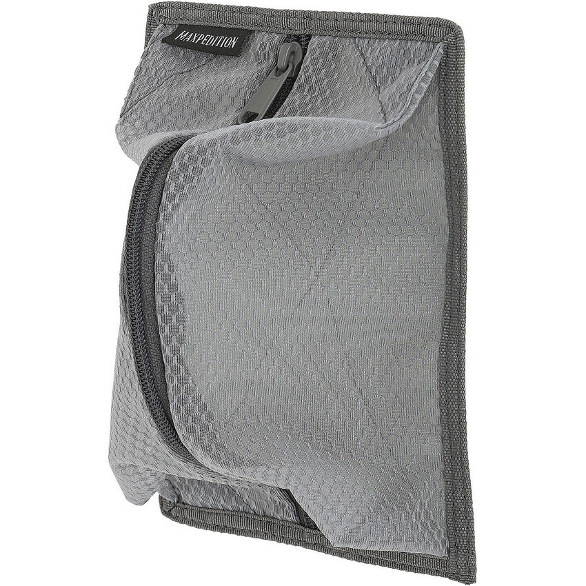Maxpedition Gray Hook & Loop Mesh Storage Panel For Entity Backpacks 420D Nylon