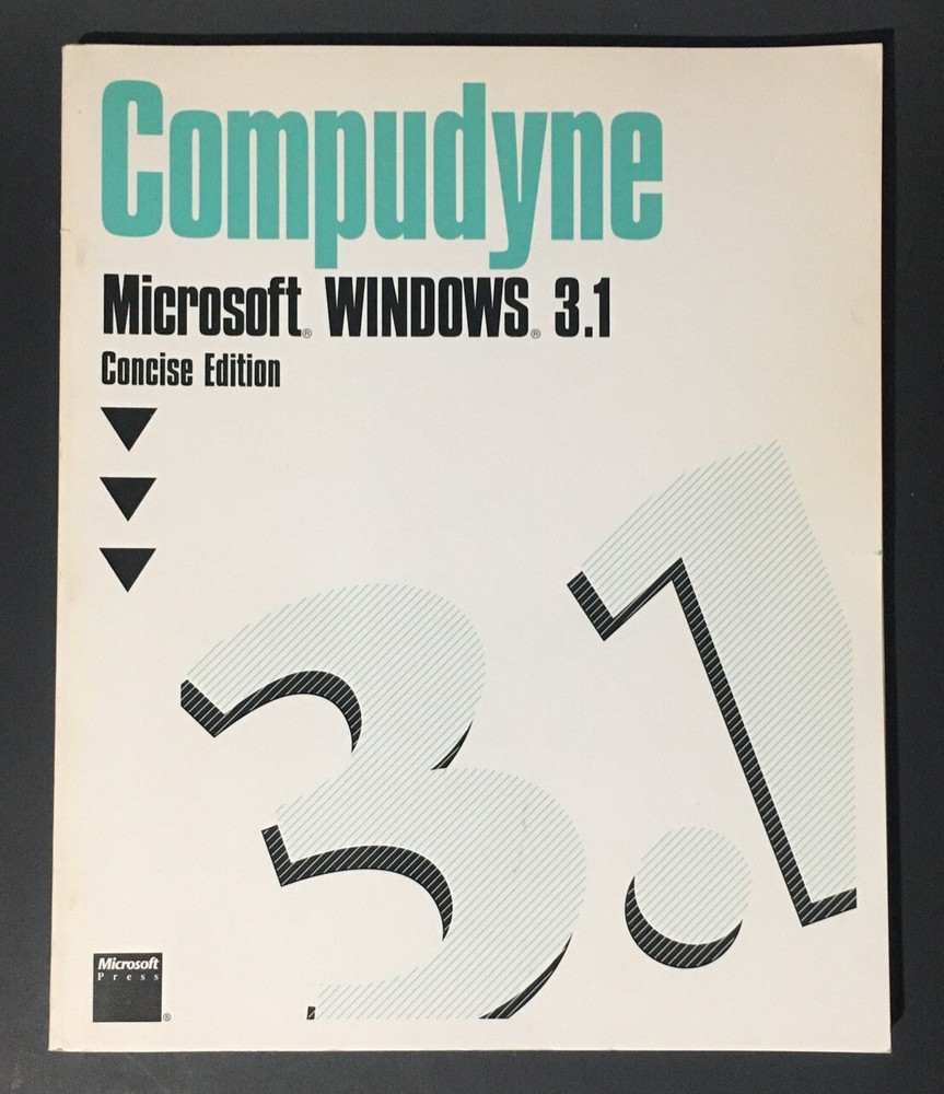 Compudyne Microsoft WINDOWS 3.1 Guide Book Concise Edition, 1992