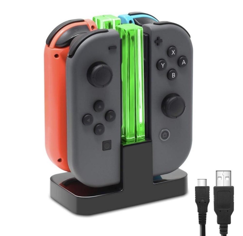 Switch Controller Charger for Nintendo Switch Joy-Cons Charging Dock Station