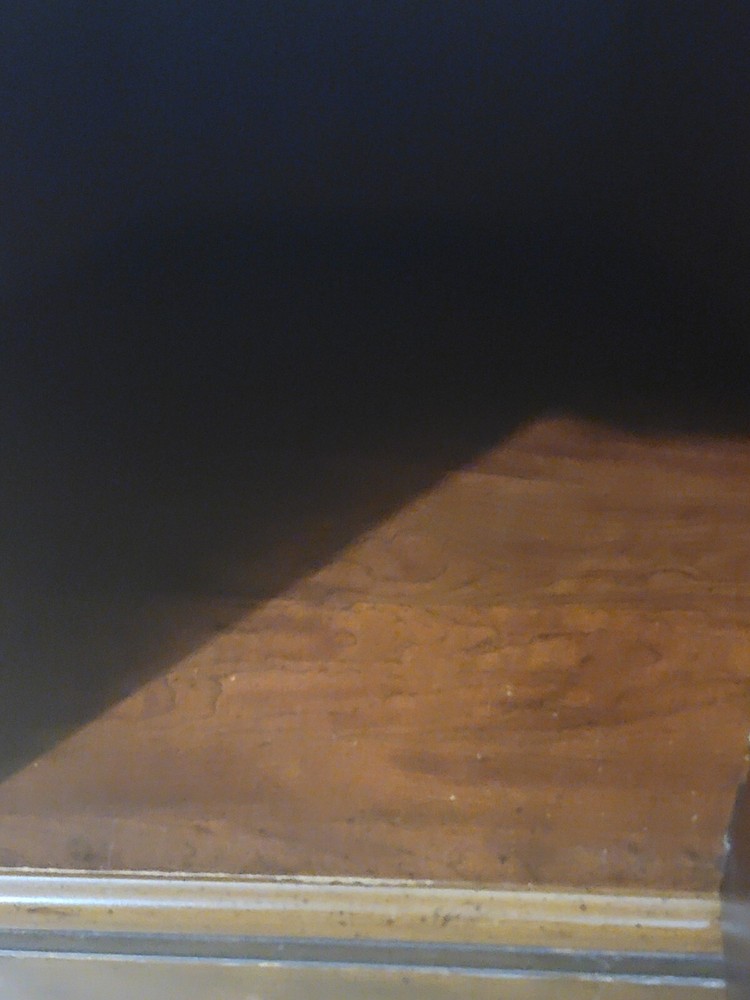 Mid-Century Hexagonal Drum Wood Side End Table With Storage