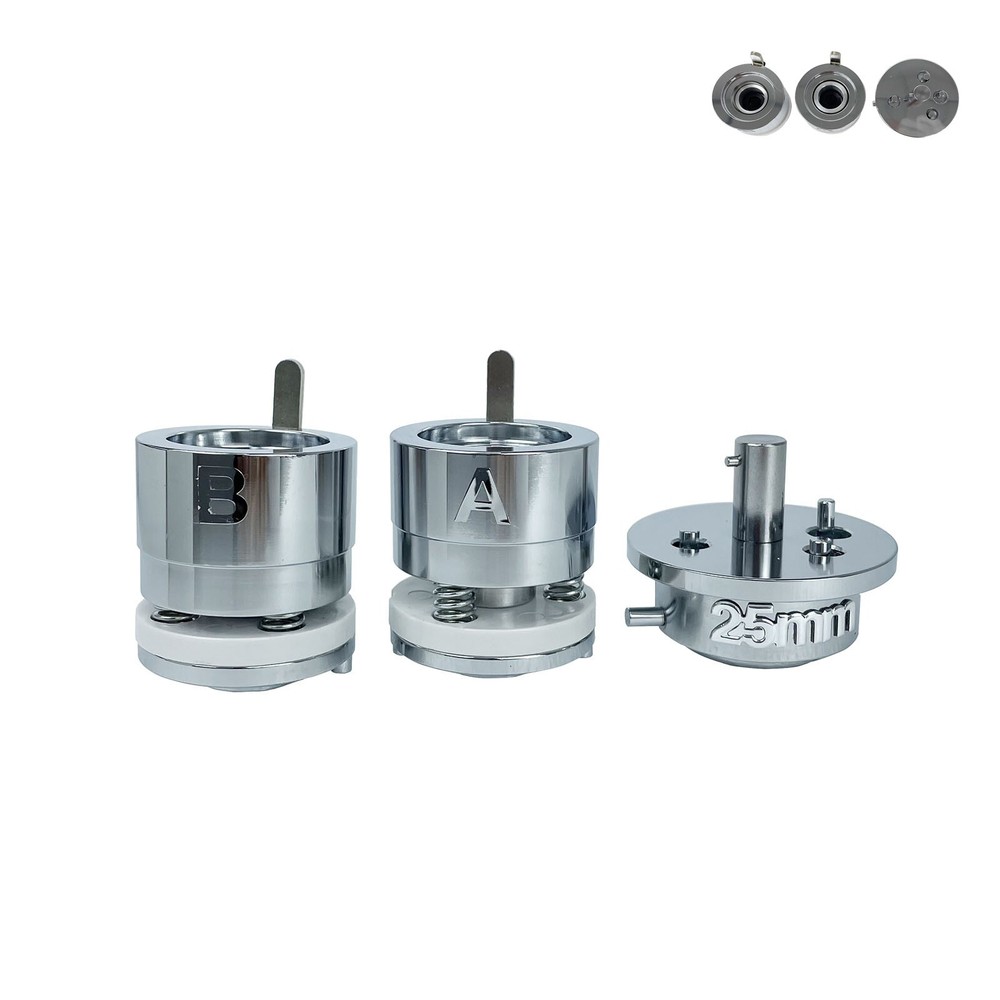 High Quality 1" 25mm Replaceable New Die Mould For Professional Button Maker