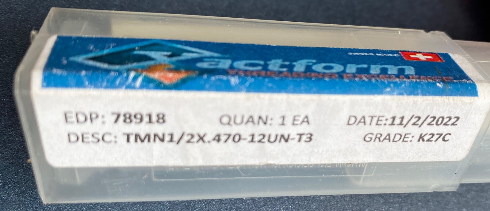 Xactform 78918 Thread Mill - PRICE REDUCED!