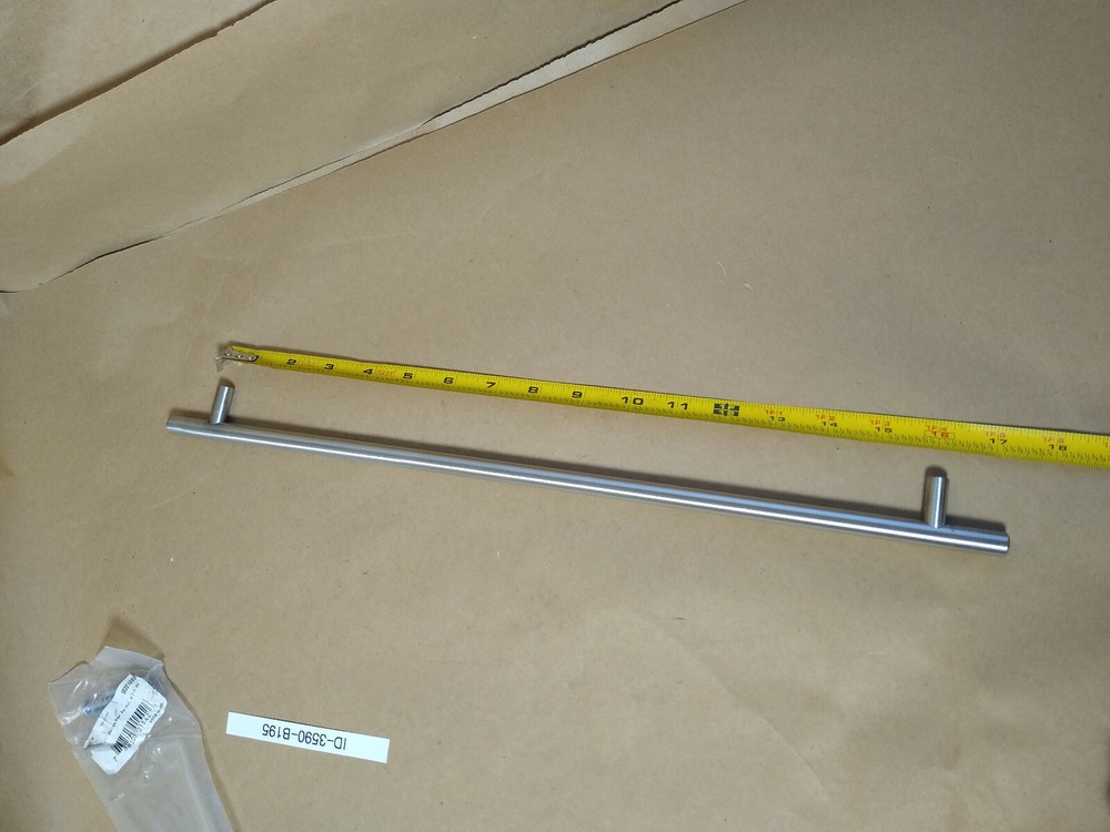 NEW Emtek S62010SS EMT Cabinet Pull 16" Center Pull