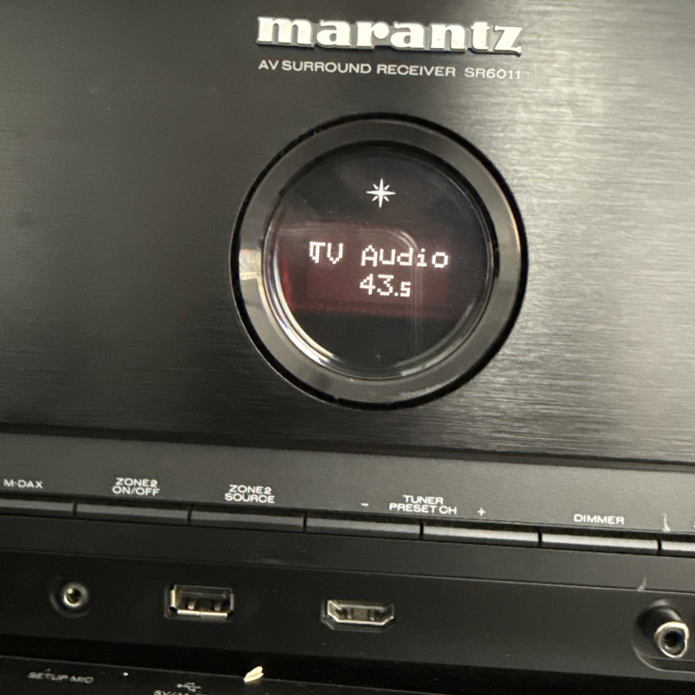 AS/IS Marantz SR 6011 Receiver READ DESCRIPTION