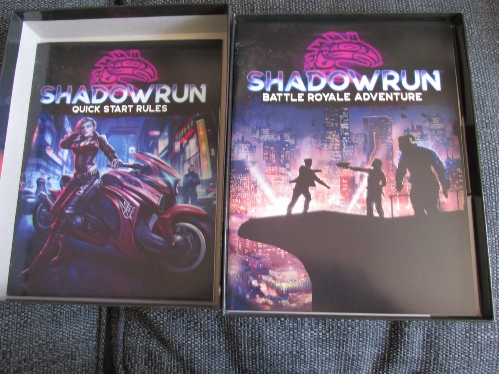 SHADOWRUN SIXTH WORLD BEGINNER BOX COMPLETE BOARDGAME BOXED GSP