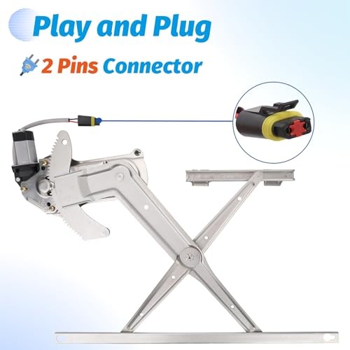 Power Window Regulator with Motor Compatible with Dodge Front Left Driver Side