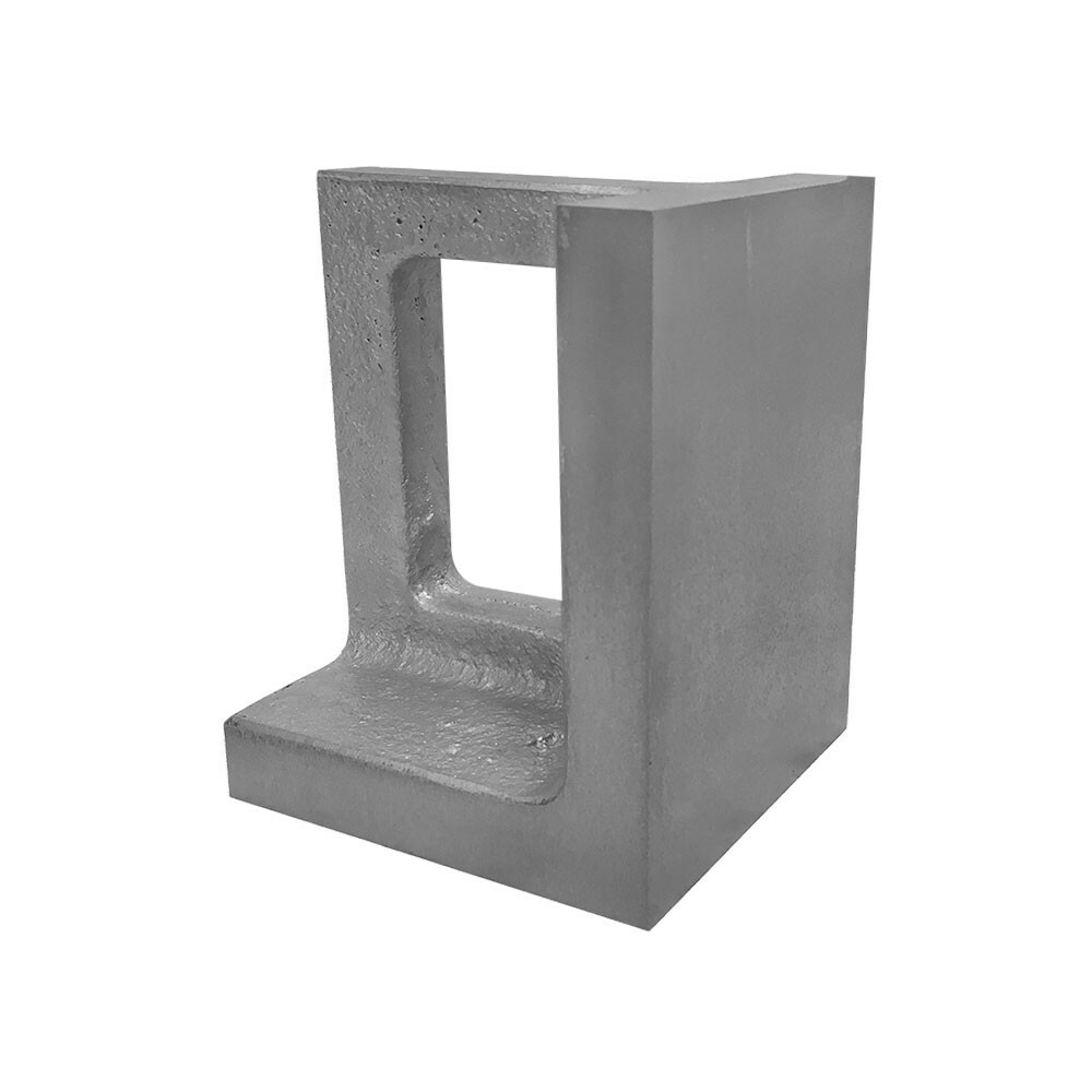 3-3/4"x 4"x 5" Ground Universal Right Angle Plate Cast Iron 0.0005" Per 6"
