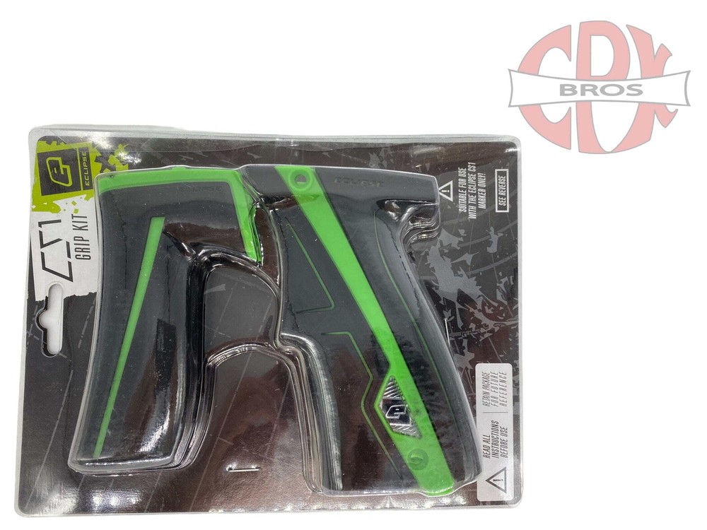 NEW Planet Eclipse CS1 Grip Kit- Black/Green