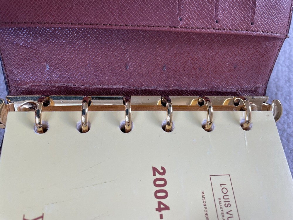 Authentic Louis Vuitton Agenta Pm Address Book Notebook