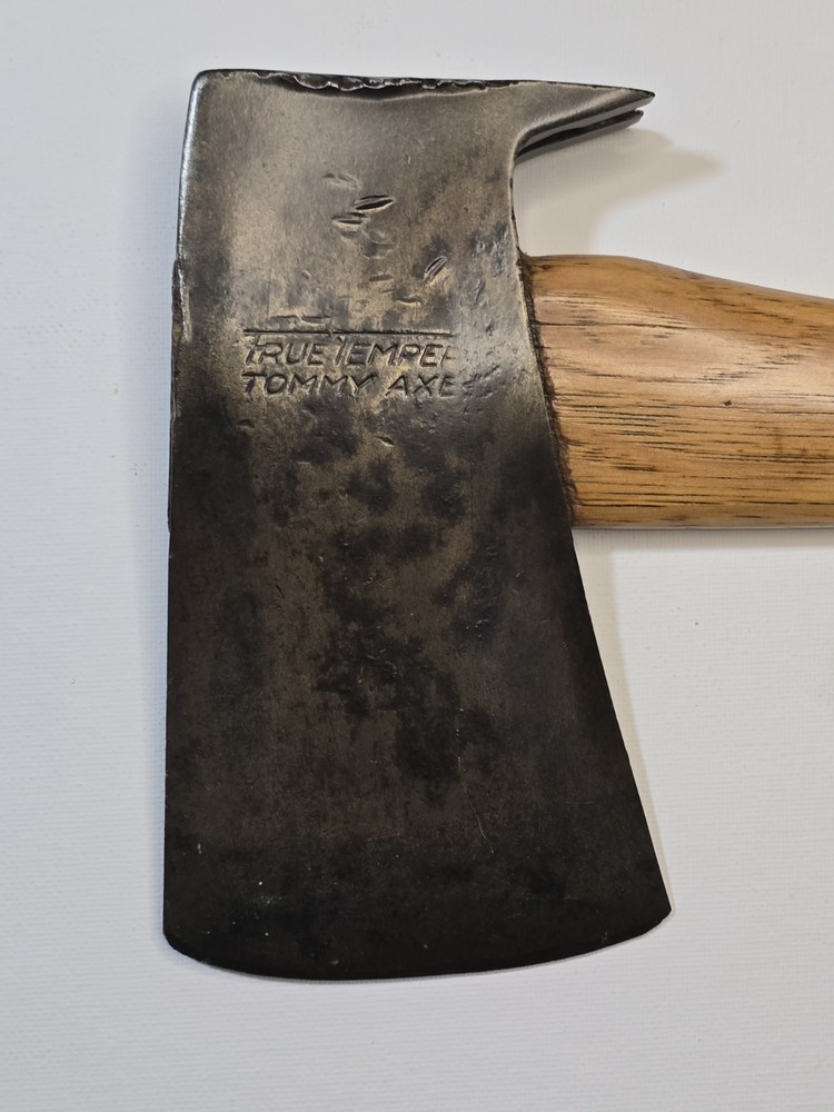Vintage True Temper Tommy Axe Single Bit Camp Axe Hatchet Claw Poll